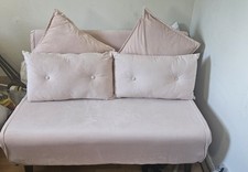 Pretty pink sofa for sale  READING