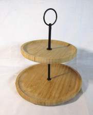 Two tier wooden for sale  CREWKERNE