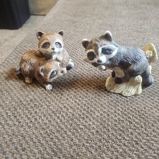 Homco vintage raccoons for sale  Decatur