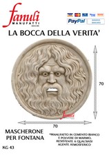 Mascherone fontana muro usato  Supersano