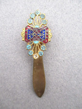 Metal bookmark enamelled for sale  NORWICH