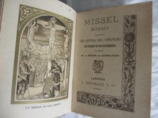 Missel romain ancien d'occasion  France