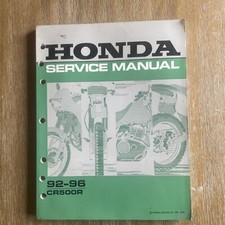 1992-1996 Honda CR500R manual de serviço 61ML304 comprar usado  Enviando para Brazil