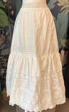 Antique white cotton for sale  North East