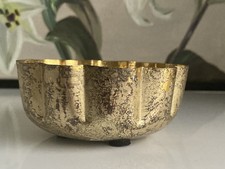 Kerzenleuchter schale gold gebraucht kaufen  Soest