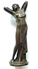 Bronzefigur jugendstil bronze gebraucht kaufen  Hattingen