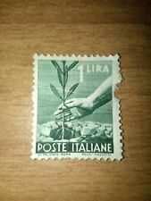 Francobollo poste italiane usato  Vasto