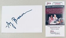 Tarjeta Firmada Autografiada 4x6 de Amy Brenneman JSA Cert Judging Amy Nueva York Azul segunda mano  Embacar hacia Argentina