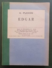 Puccini edgar klavierauszug gebraucht kaufen  Stuttgart