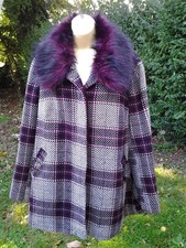 Purple faux fur for sale  UXBRIDGE