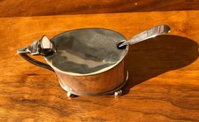 silver plate mustard pots for sale  BURFORD