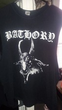 Camisa Bathory Sarcofago Mystifier Kreator, Hellhammer, Venom, Celtic Frost comprar usado  Enviando para Brazil