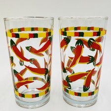 Usado, Conjunto de 2 copos de pimenta com logotipo Libbey na parte inferior comprar usado  Enviando para Brazil