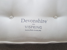 Vispring devonshire double for sale  EVESHAM