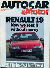 Autocar magazine mar for sale  WATERLOOVILLE