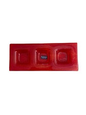 Teelichthalter glas rot gebraucht kaufen  Bruchmühlbach-Miesau