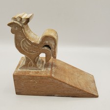 Rustic wooden cockerel for sale  MATLOCK