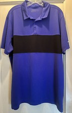 Camisa polo masculina Nike golfe XL roxa preta padrão Dri Fit manga curta comprar usado  Enviando para Brazil