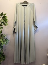 Cream green abaya for sale  SWINDON