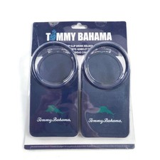 Conjunto de 2 suportes para bebidas Tommy Bahama clipe para cadeira de praia quintal clipes verão, usado comprar usado  Enviando para Brazil