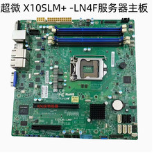 Placa-mãe Intel DDR3 mATX suporta CPU E3 V3 SuperMicro X10SLM+-LN4F LGA1150 comprar usado  Enviando para Brazil
