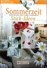 Stickbuch sommerzeit stickidee gebraucht kaufen  Hilden