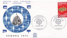 1972 fdc europa d'occasion  Mortagne-du-Nord