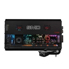 Amplificador DS18 SMD 5 canais classe AB com voltímetro VM-1 e luzes LED digitais, usado comprar usado  Enviando para Brazil