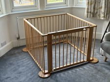 wooden baby pen for sale wooden baby pen for sale  LONDON