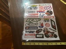 stickers moto honda d'occasion  Expédié en Belgium