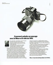 1975 nikon advertising d'occasion  Expédié en Belgium