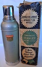 Termo forrado de acero inoxidable irrompible vintage Stanley N945 2qt  segunda mano  Embacar hacia Argentina