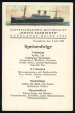 Dampfer monte sarmiento gebraucht kaufen  Bad Salzuflen