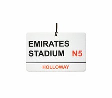 Purificador de ar para carro placa de rua Arsenal/Emirates Stadium comprar usado  Enviando para Brazil