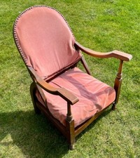Vintage upholstered rounded for sale  SOUTHPORT