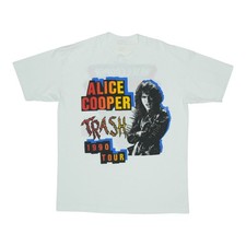 Usado, Camisa vintage 1990 Alice Cooper Trash Tour tamanho: ilegível comprar usado Usado, Camisa vintage 1990 Alice Cooper Trash Tour tamanho: ilegível comprar usado  Enviando para Brazil