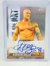 2021 Topps WWE Karrion Kross Auto #116/250, używany na sprzedaż  Wysyłka do Poland
