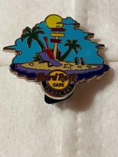 Pin Hard Rock Cafe Tampa Bay ~ Island Beach com palmeiras e cadeira de praia comprar usado  Enviando para Brazil