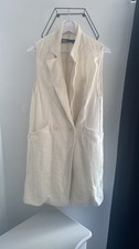 Cream zara gilet for sale Cream zara gilet for sale  LEICESTER