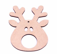 Bola de Natal MDF Rudolph com renas recortadas no nariz para chocolate Lindt comprar usado  Enviando para Brazil