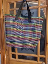 Clear rainbow tote for sale  SALE