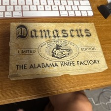 Damascus alabama knife for sale  Columbus