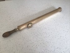 Vintage brass plunger for sale  LEICESTER