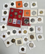 Usado, 32 LOTE MISTO DE MOEDAS DO MUNDO ESTRANGEIRO COLEÇÃO NÃO CLASSIFICADA COM CONJUNTO / CANADÁ + MAIS! comprar usado  Enviando para Brazil