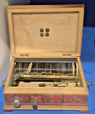 Antigo Conjunto de Receptor de Cristal Cat's Whisker em Linda Caixa de Madeira - Não Testado comprar usado  Enviando para Brazil
