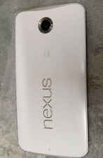 CAPA DE PORTA BATERIA GOOGLE MOTOROLA NEXUS 6 XT1103 branca comprar usado  Enviando para Brazil