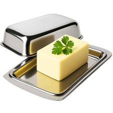 Butterdose edelstahl butterglo gebraucht kaufen  Düren