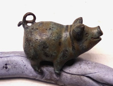 Solid brass pig for sale  TORQUAY