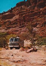 CENTRAL AUSTRALIA - PALM VALLEY - ÔNIBUS TURÍSTICO COM TRAÇÃO NAS QUATRO RODAS - CARTÃO POSTAL ANTIGO comprar usado  Enviando para Brazil