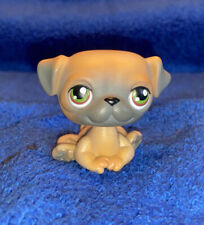 LPS Littlest Pet Shop autêntico #2 cachorro pug marrom com olhos verdes 2004 comprar usado  Enviando para Brazil